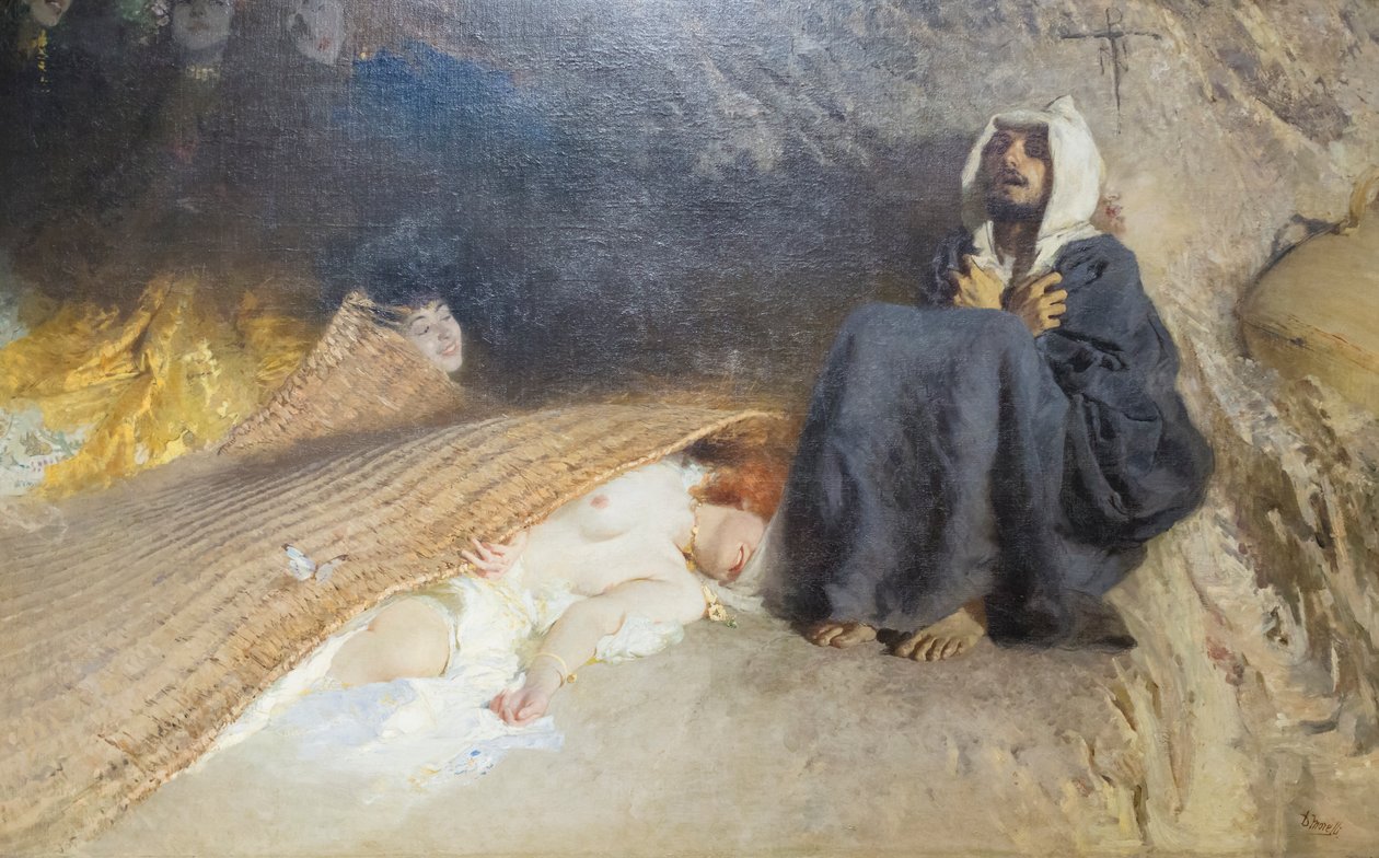 De verzoekingen van Sint Antonius door Domenico Morelli