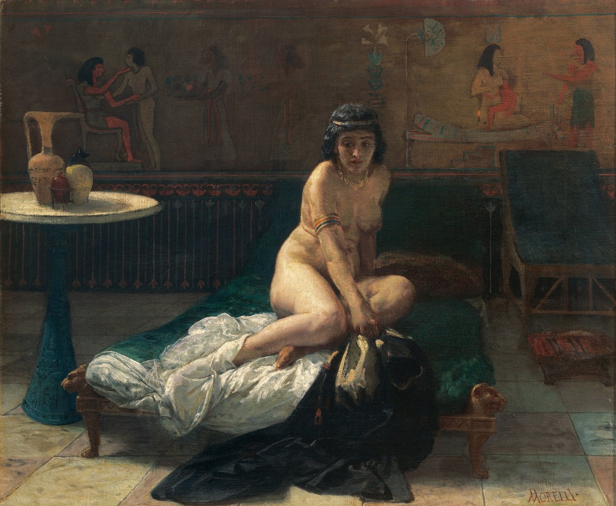 Vrouw van Potifar door Domenico Morelli