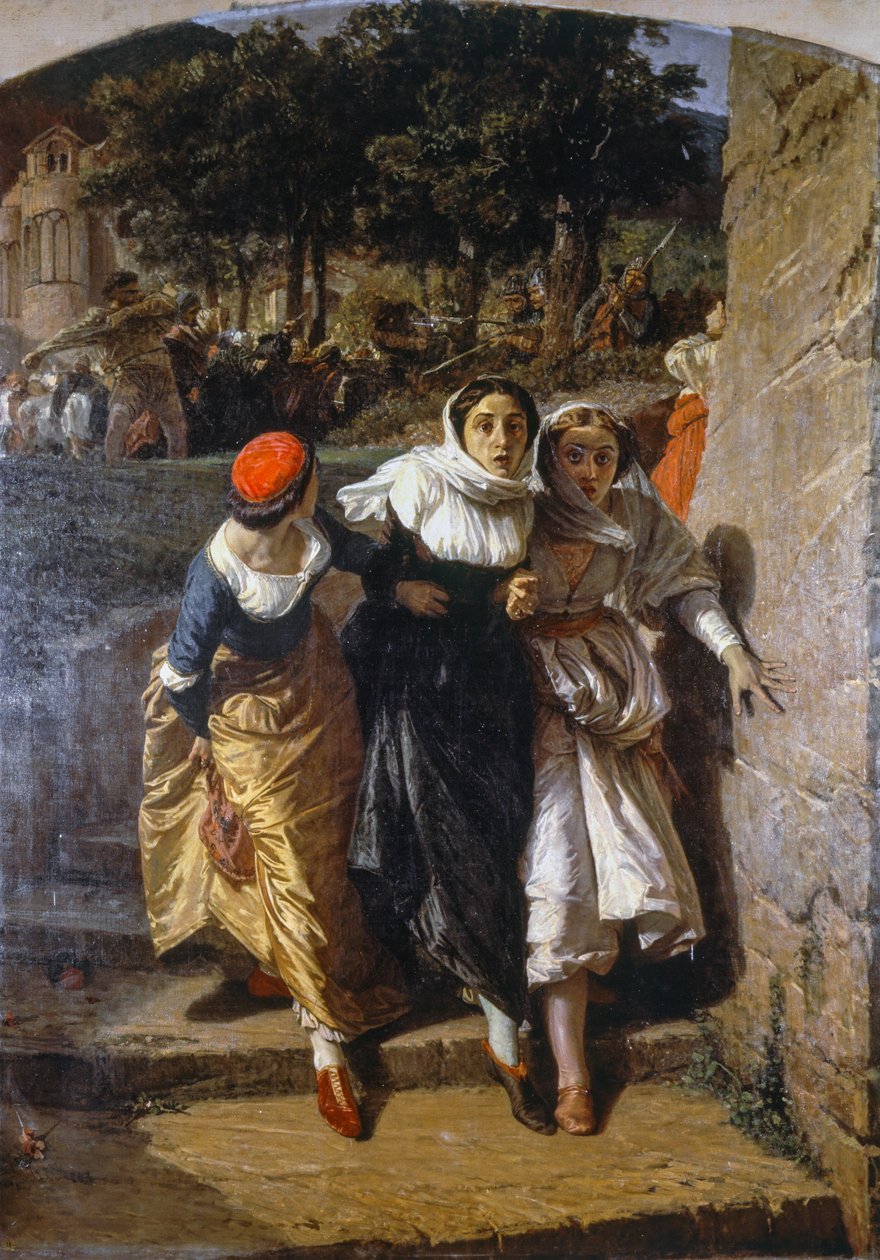Siciliaanse Vespers door Domenico Morelli