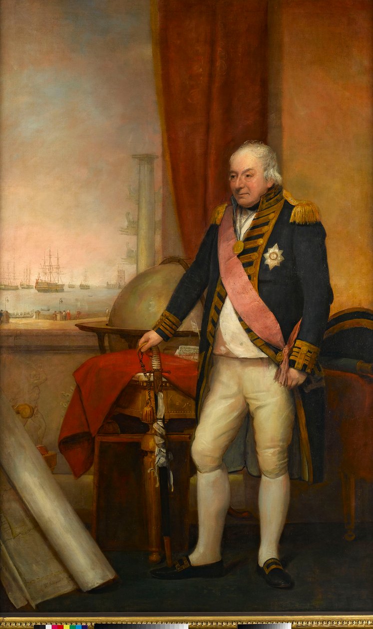 Vice-admiraal Sir John Jervis door Domenico Pellegrini