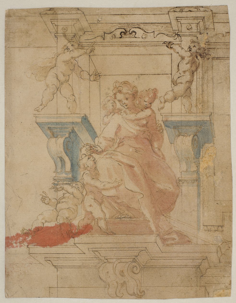 St. Antonius van Padua door Domenico Piola