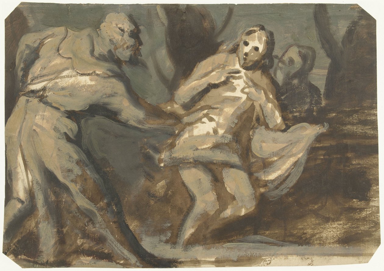 Suzanna en de ouderlingen door Domenico Tintoretto
