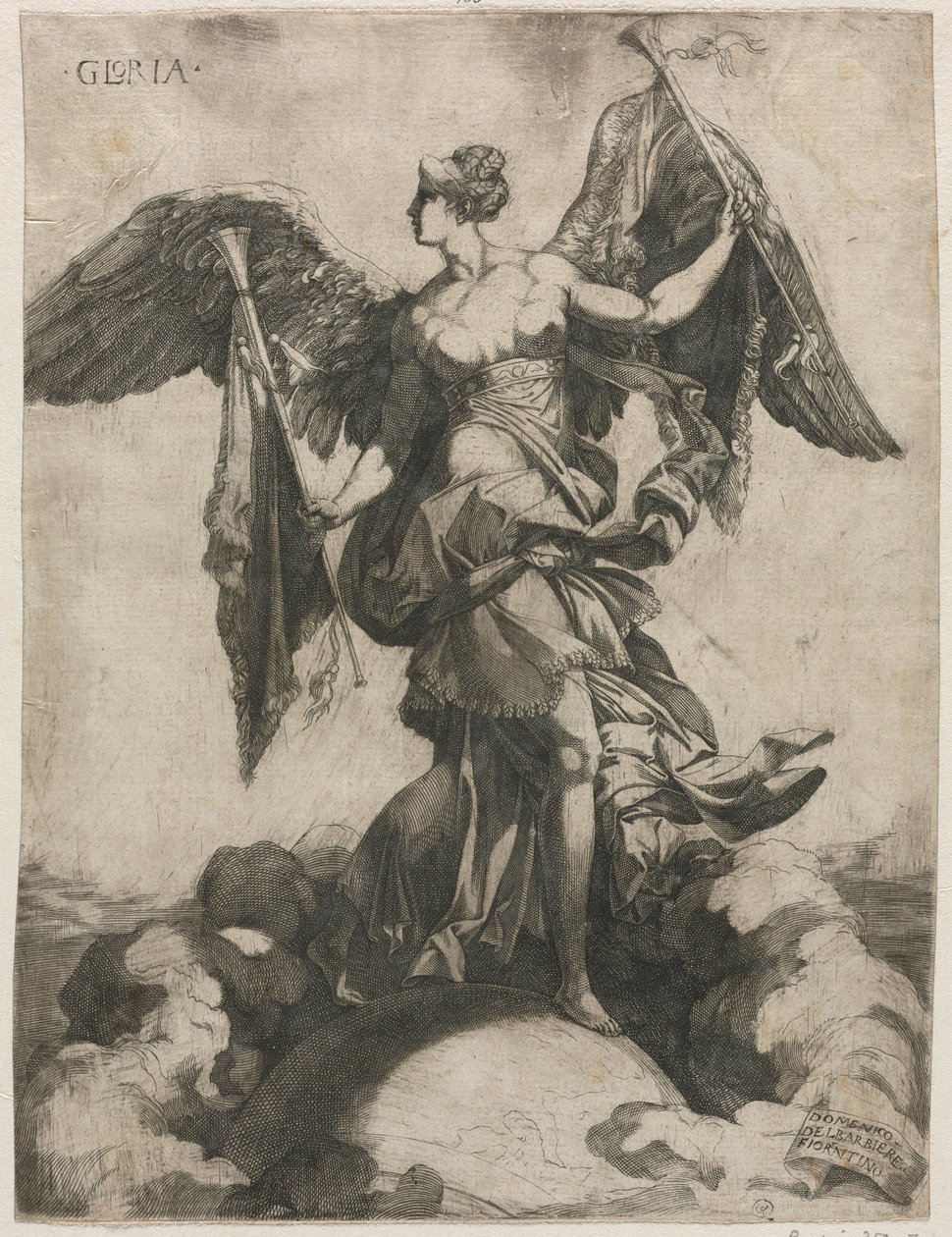Gloria door Domenico del Barbiere
