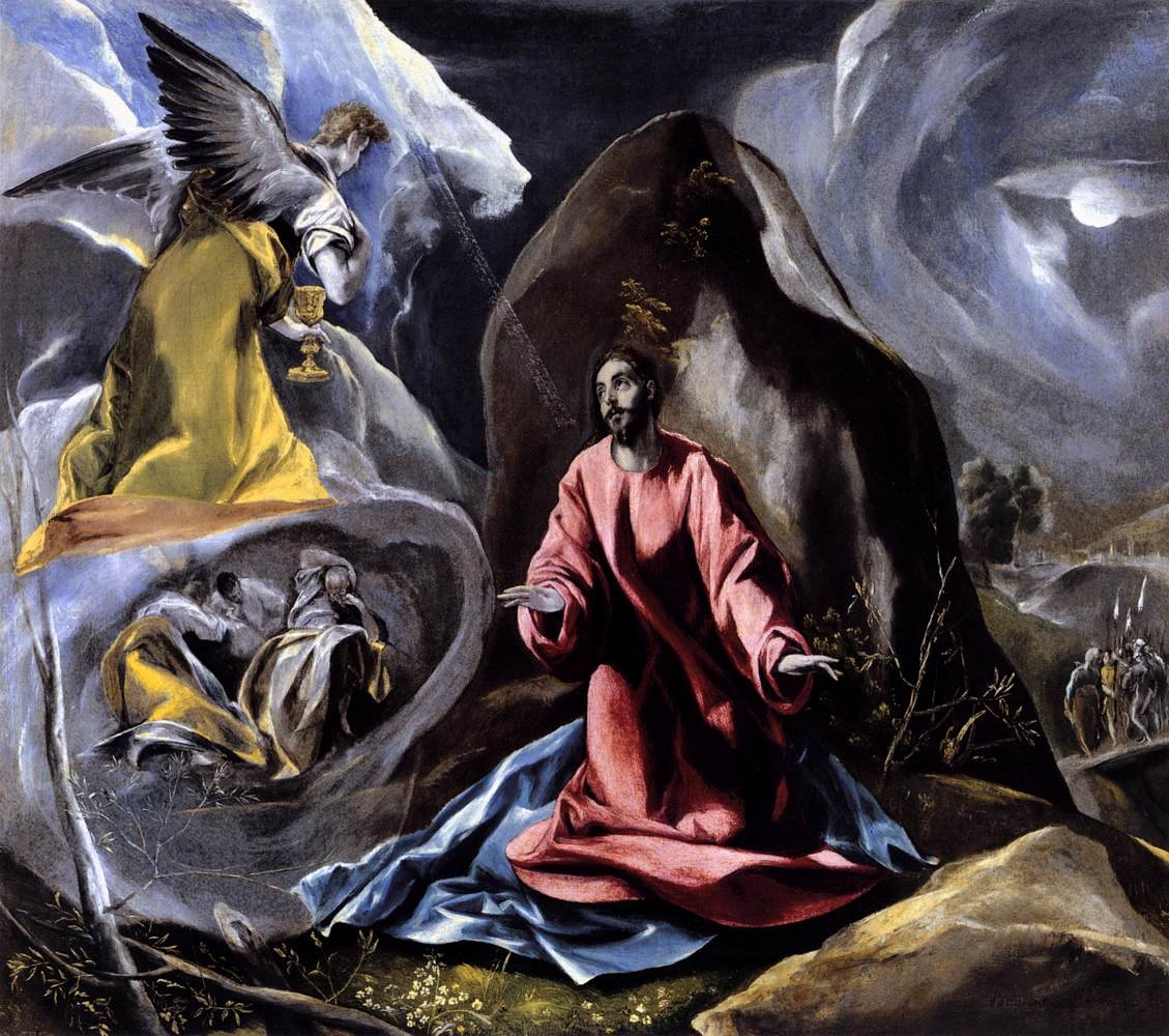 De Agonie in de Tuin door El Greco