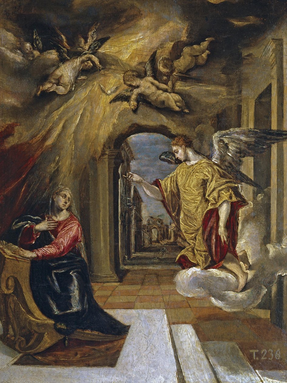 De Annunciatie door El Greco