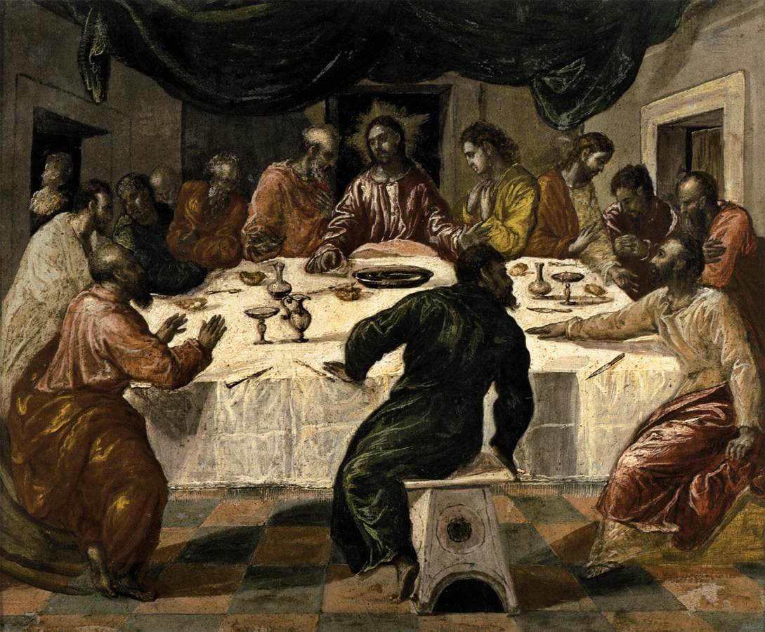 Het laatste avondmaal door El Greco