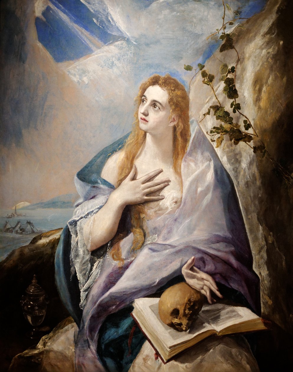 De Berouwvolle Maria Magdalena door El Greco