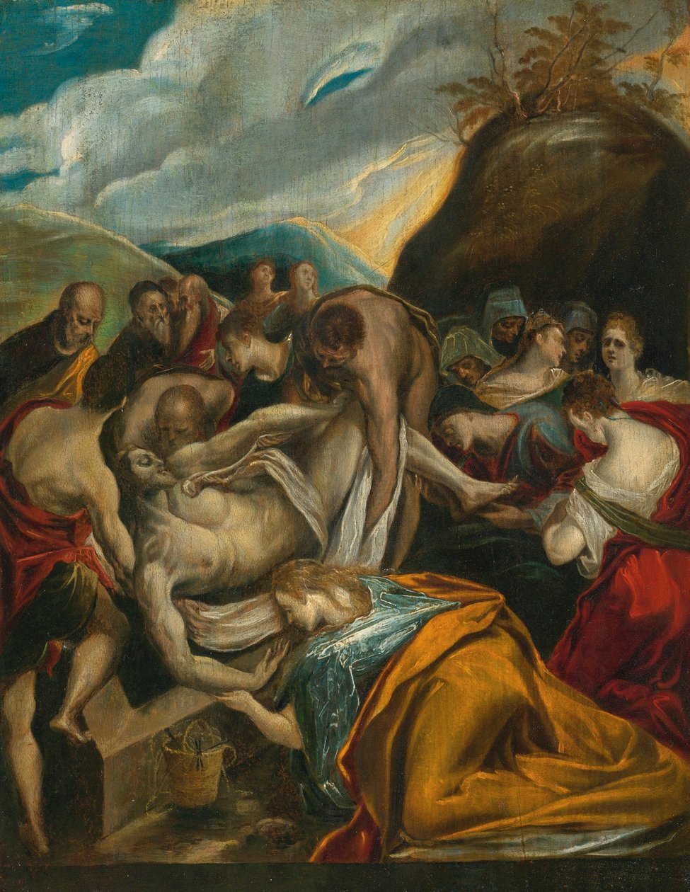 De graflegging van Christus door El Greco