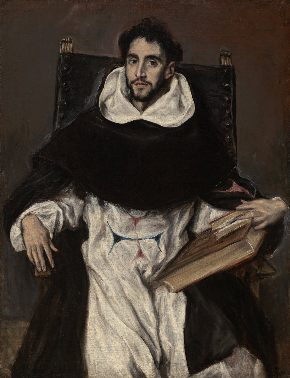 Fray Hortensio Félix Paravicino door El Greco