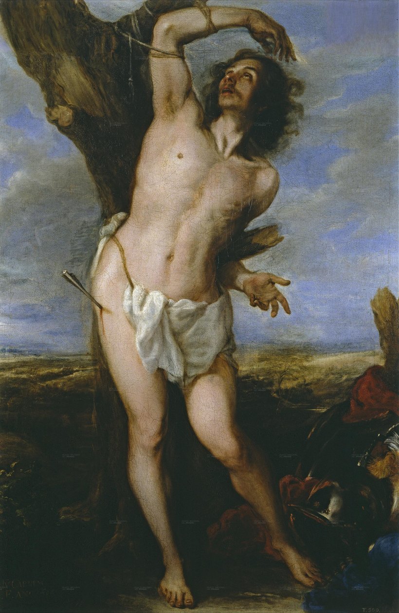 Sint Sebastiaan, 1656 door Don Juan Carreno de Miranda