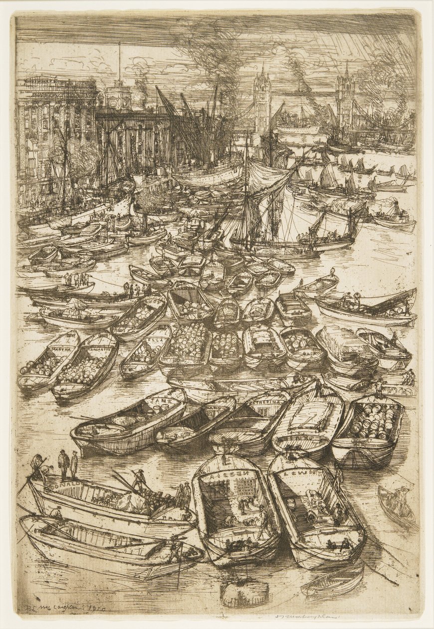 Het Zwembad, 1910 door Donald Shaw MacLaughlan