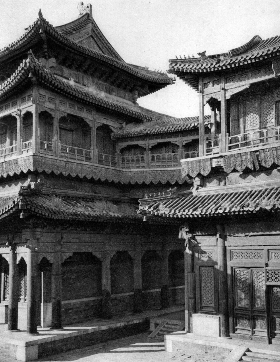 Yonghe-tempel, Beijing door Donald Mennie