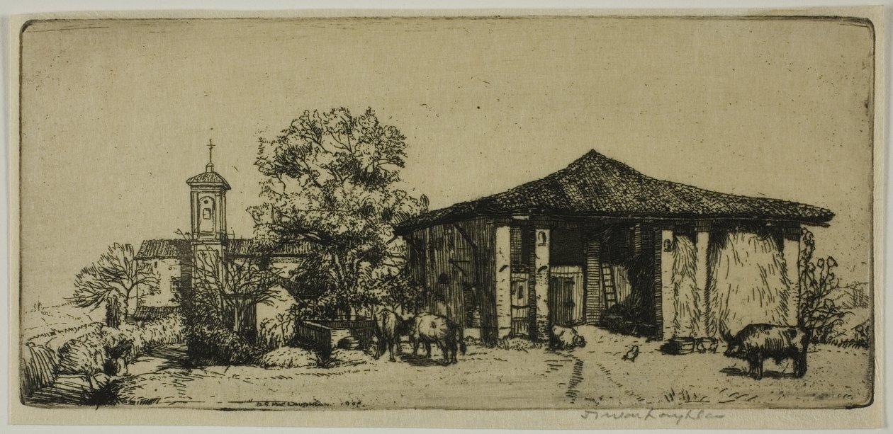 Een Toscaanse Boerderij door Donald Shaw MacLaughlan