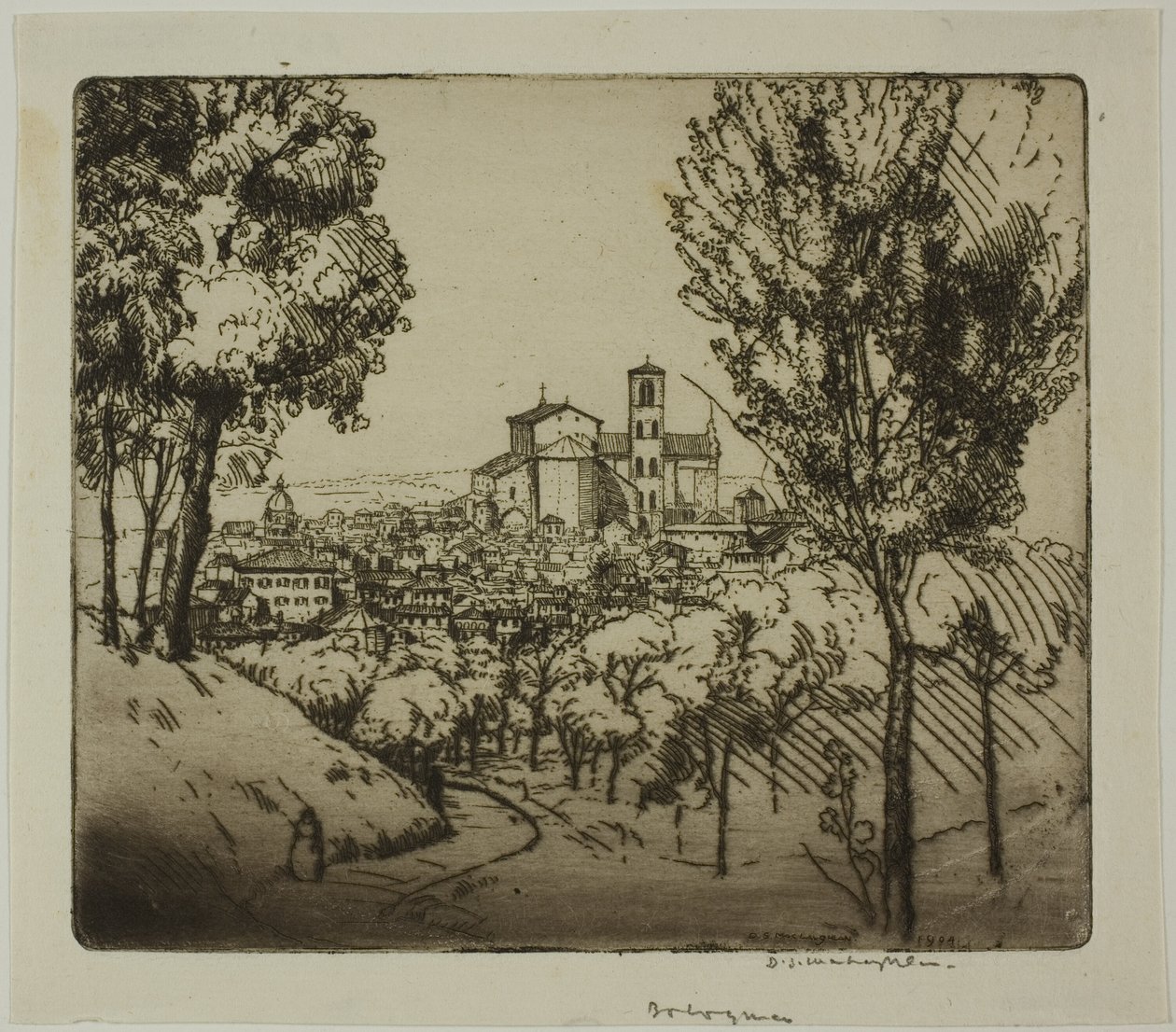 Bologna, Italië door Donald Shaw MacLaughlan