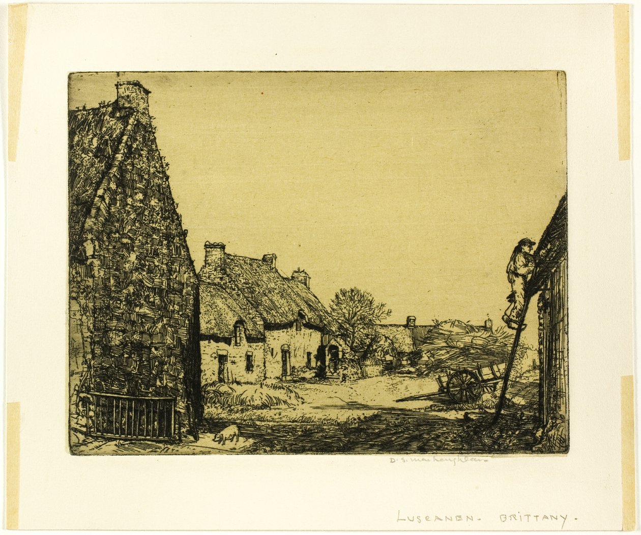 Luscanen, Bretagne door Donald Shaw MacLaughlan
