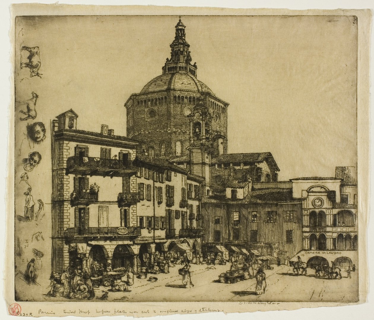 Pavia door Donald Shaw MacLaughlan