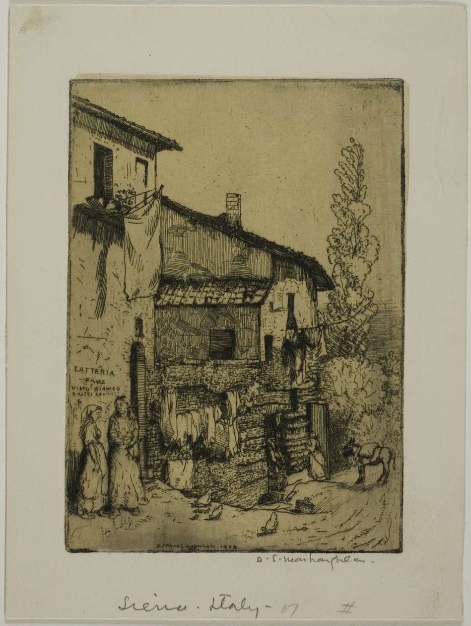 Siena door Donald Shaw MacLaughlan