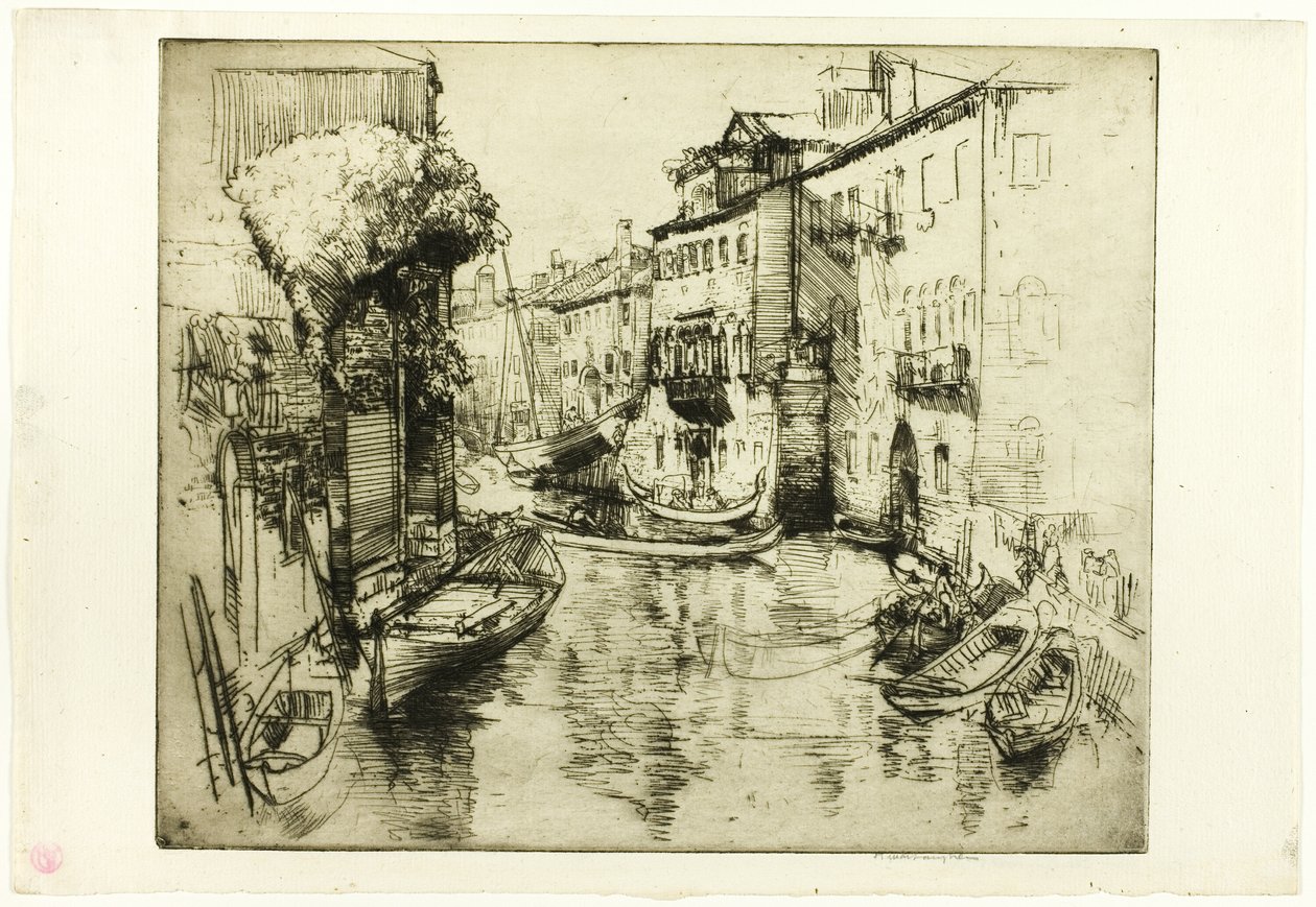 Het Gebogen Kanaal door Donald Shaw MacLaughlan