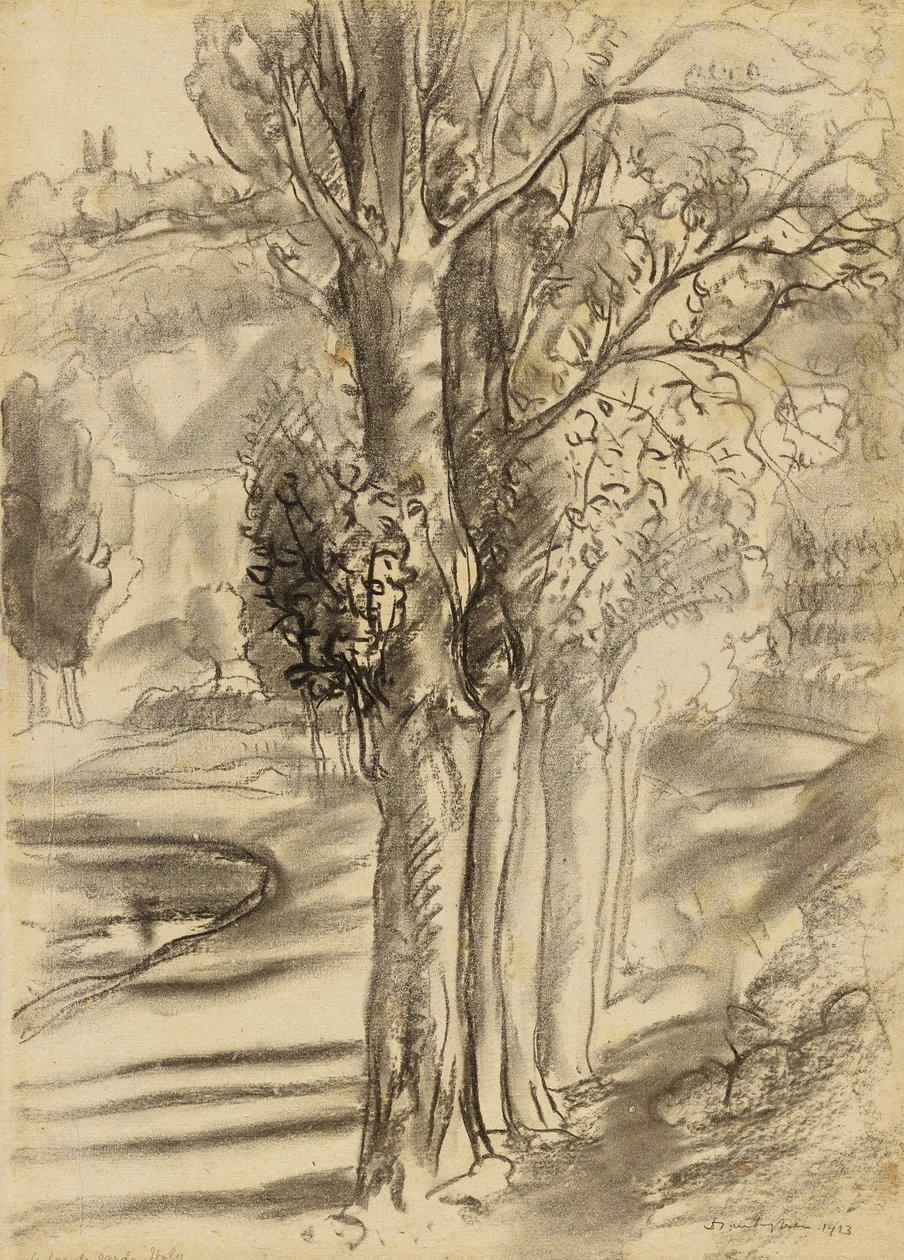 Het Gardameer, Italië door Donald Shaw MacLaughlan