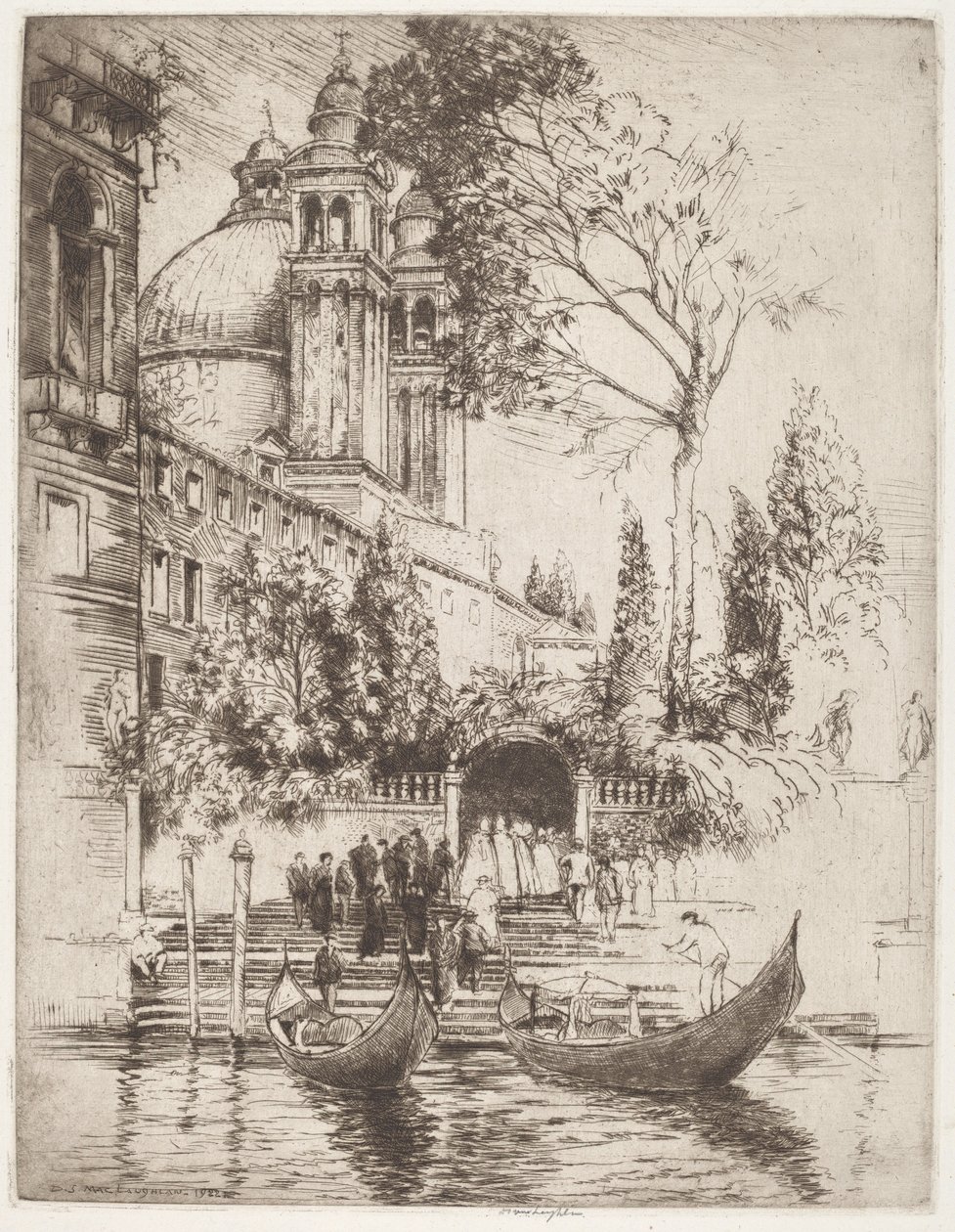Toren en Tuinen door Donald Shaw MacLaughlan