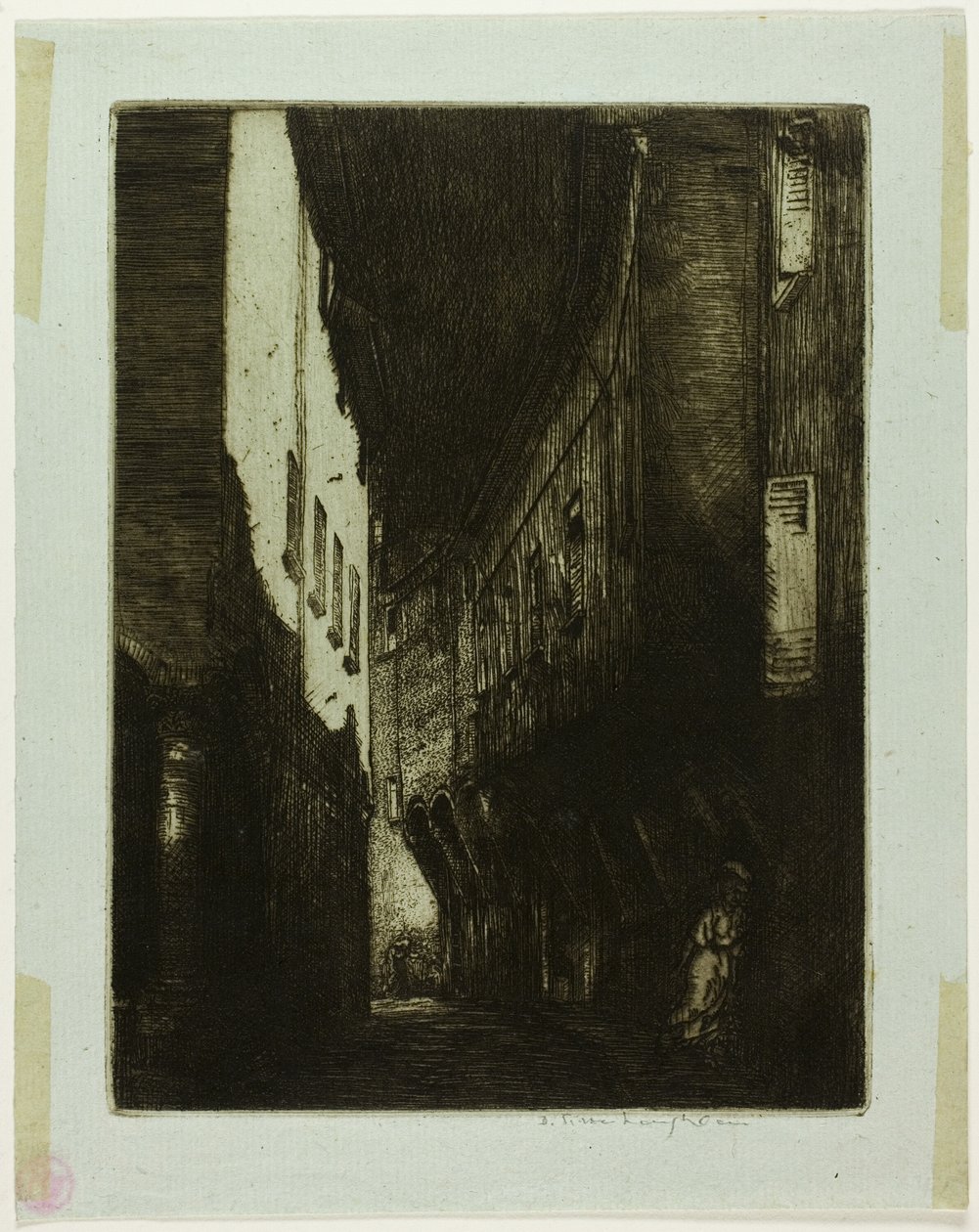 Via San Vitale, Bologna door Donald Shaw MacLaughlan