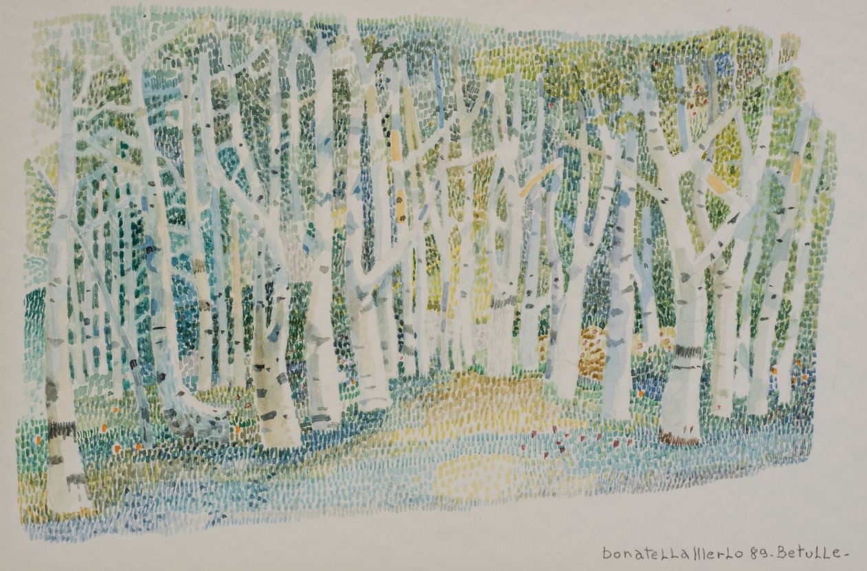 Berkenbos door Donatella Merlo