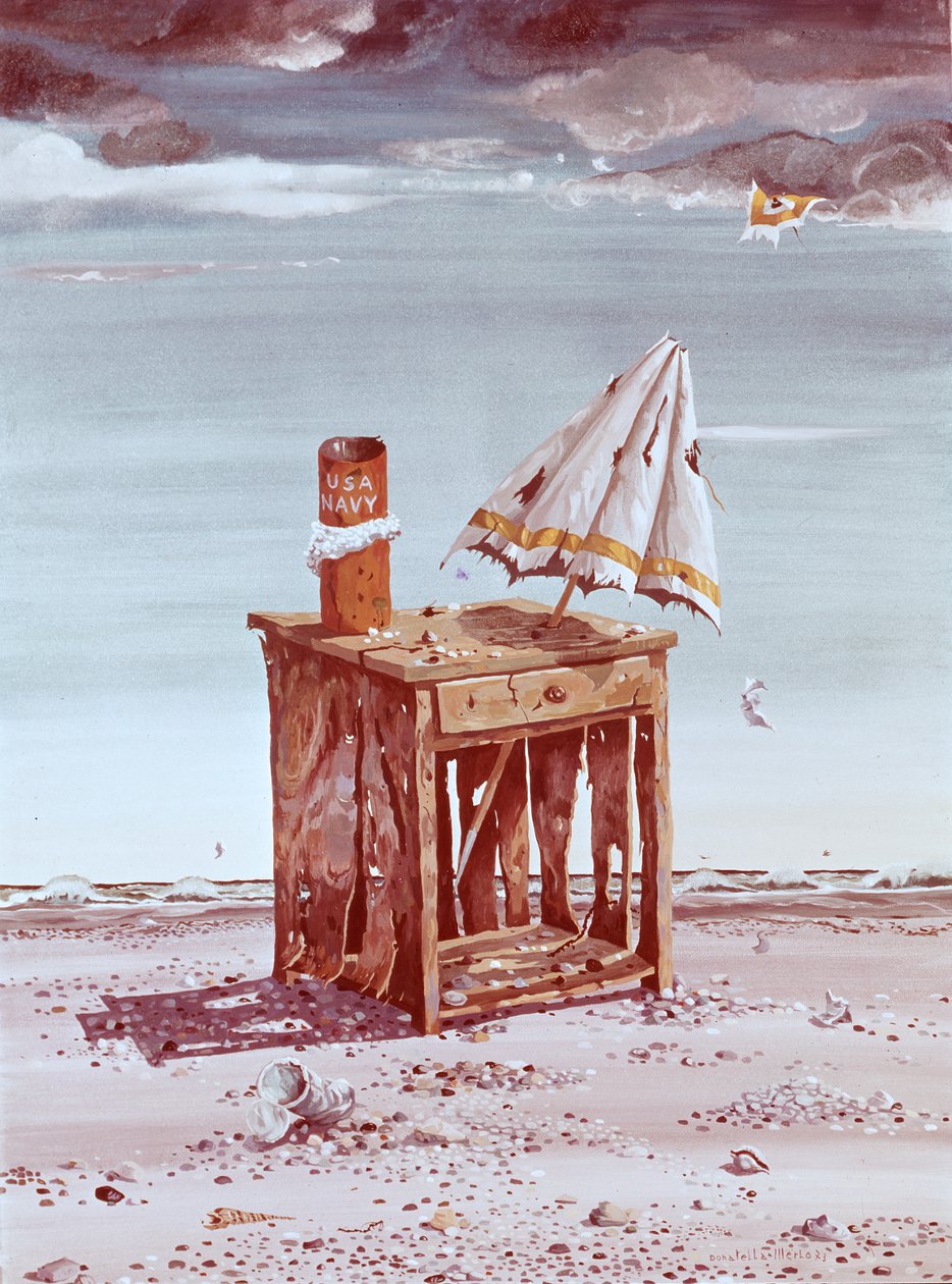 Op het strand door Donatella Merlo