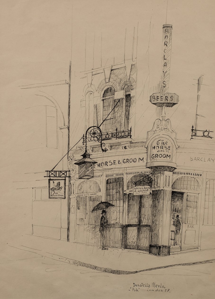 Pub, Londen door Donatella Merlo