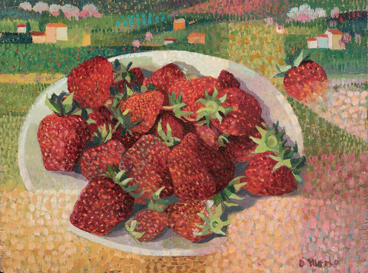 Aardbeien, ca. 1985 door Donatella Merlo