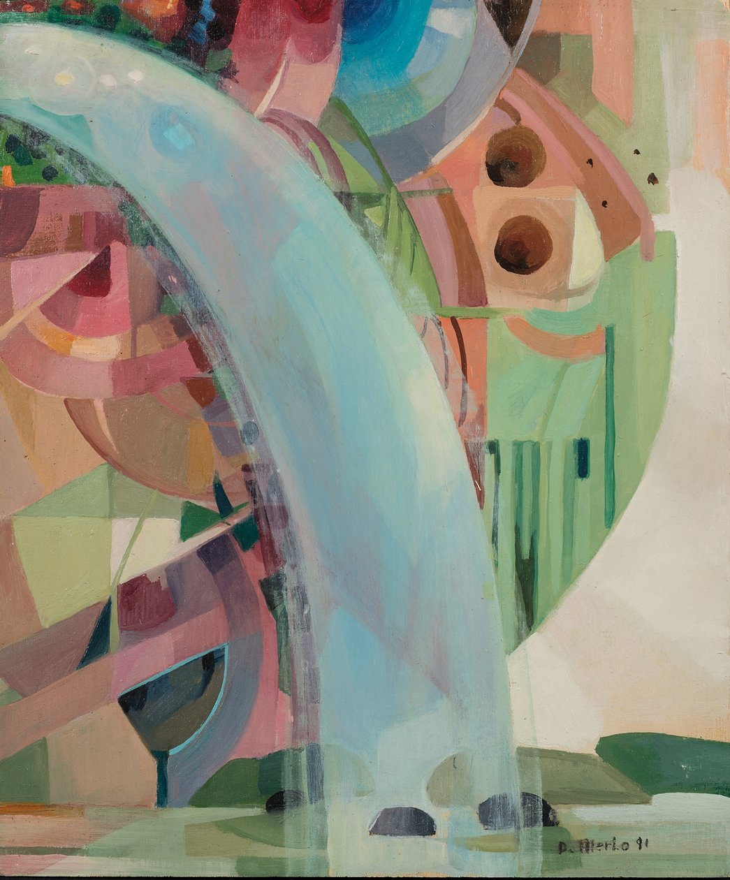 Waterval door Donatella Merlo