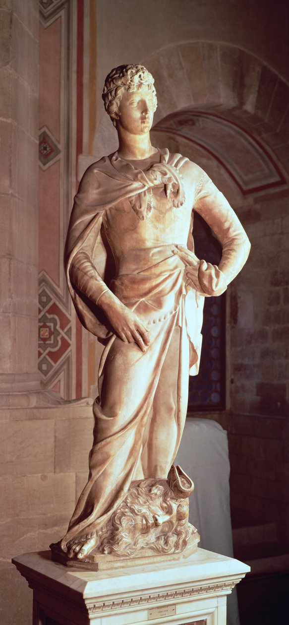 David, 1408 (marmer) door Donatello