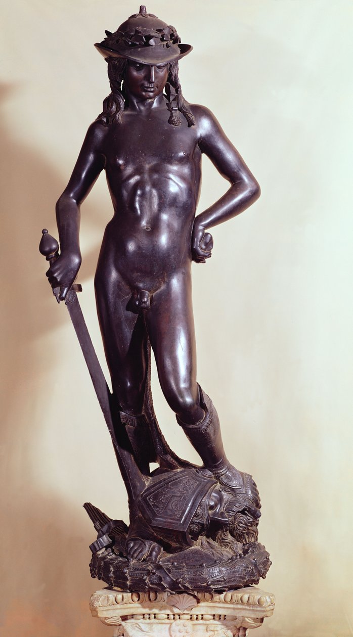 David, c.1440 door Donatello