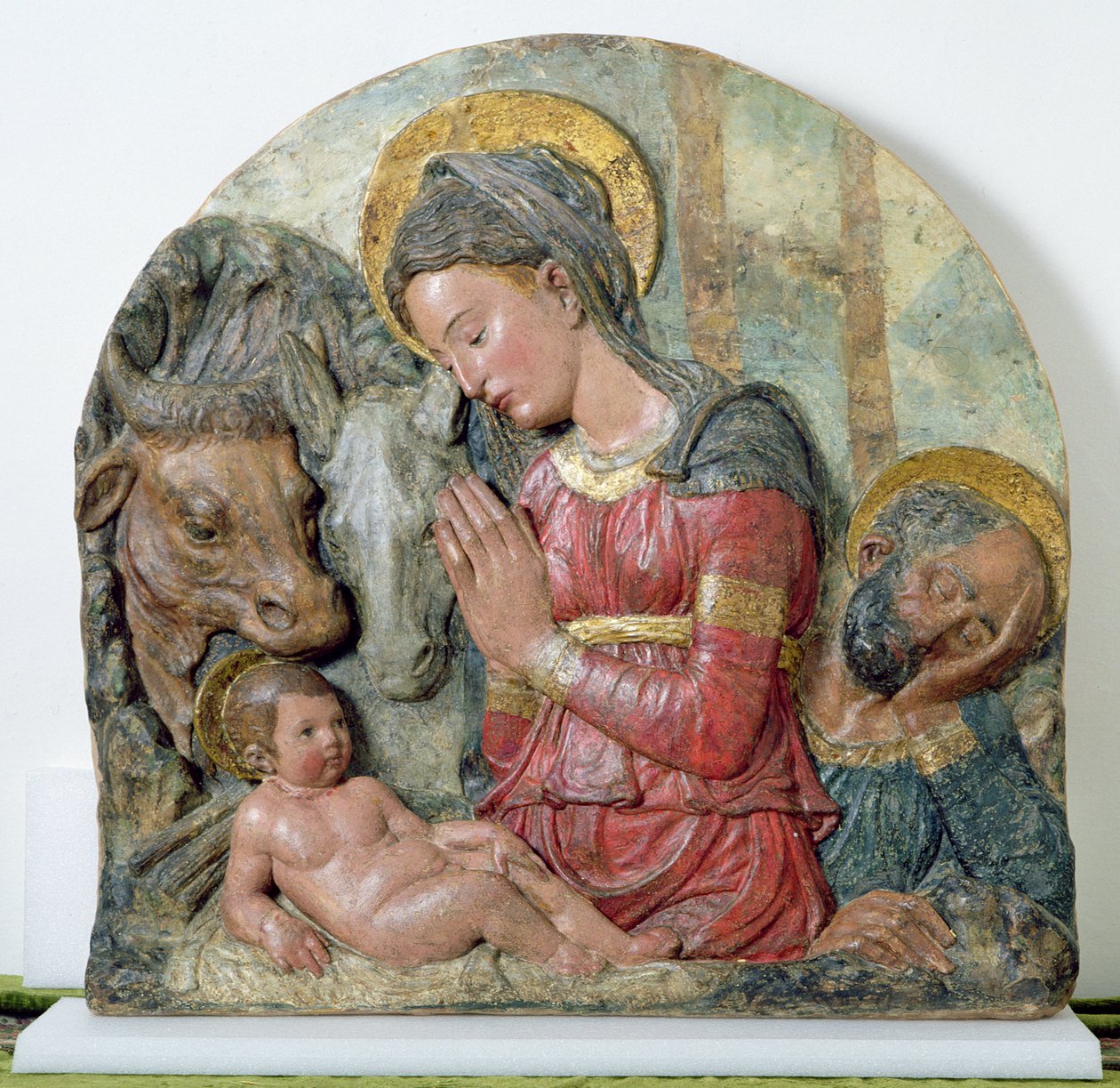 De Geboorte van Christus door Donatello