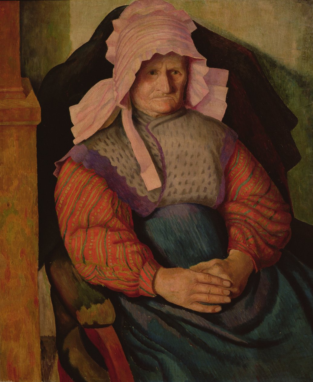 Mevrouw Box, 1919 door Dora Carrington