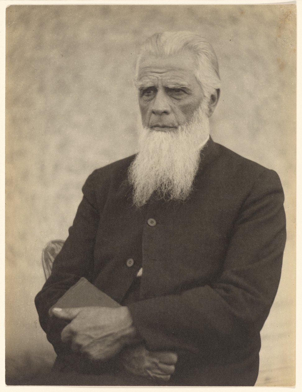 De minister in Ephrata, Pennsylvania door Doris Ulmann