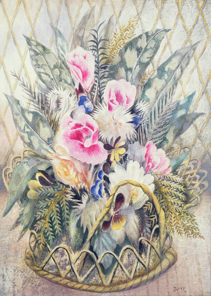 Godetias door Dorothy M. Larcher