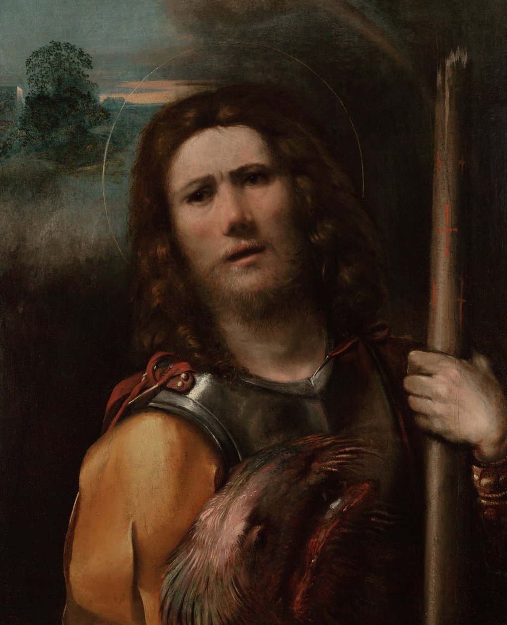 Sint-Joris door Dosso Dossi