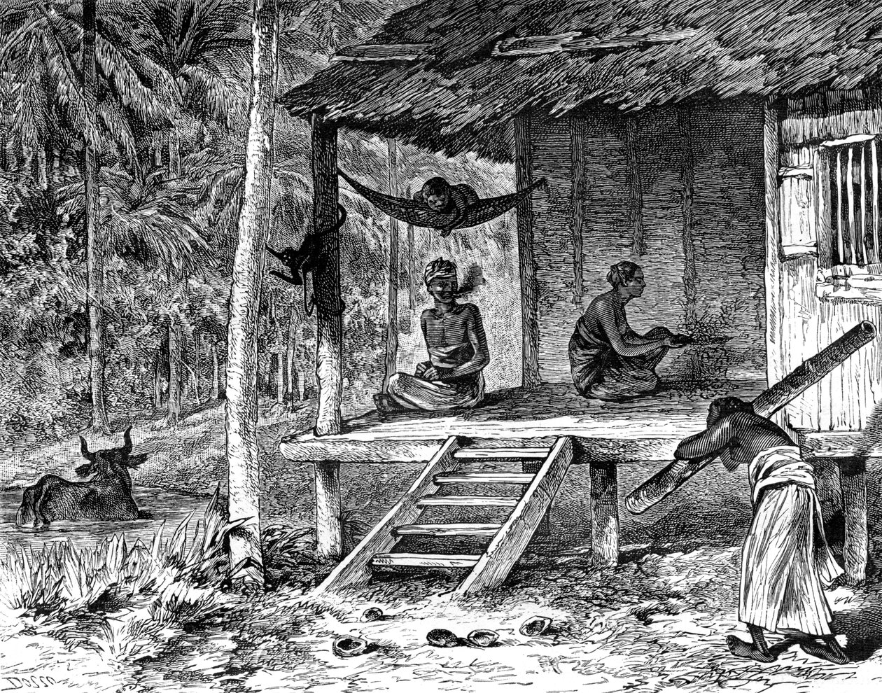 Maleisische hut door Dosso