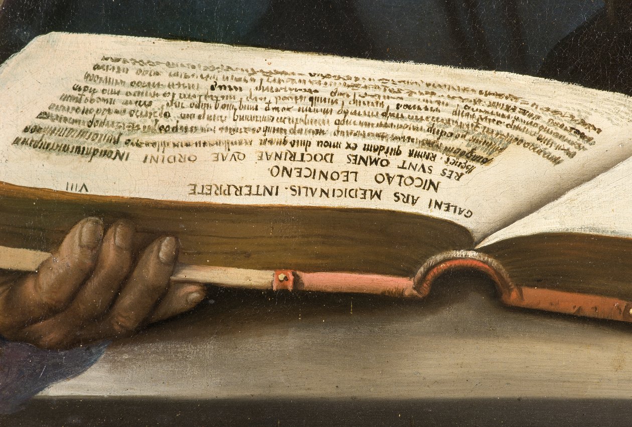 Niccolò Leoniceno door Dosso Dossi