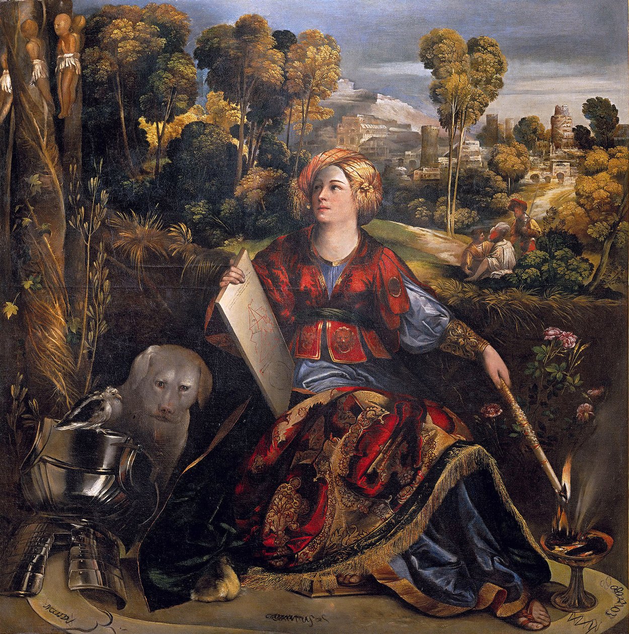 De tovenares Melissa door Dosso Dossi