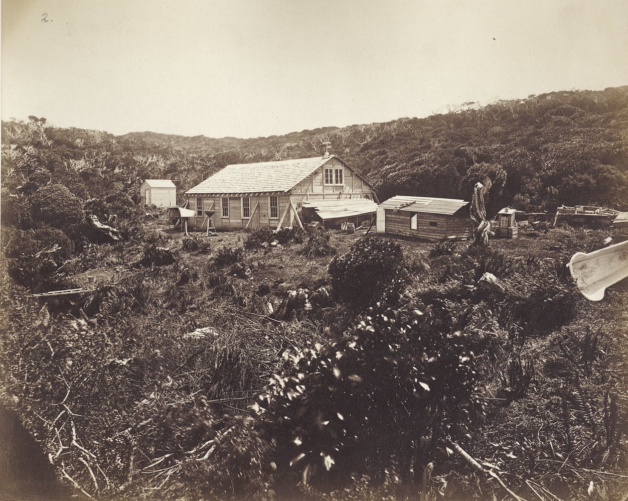 De Duitse Venusovergang Expeditie, Auckland Eilanden, 1874-75 door Dr. Guido Wolfram
