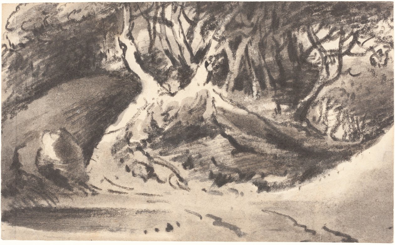 Bosrijk Landschap door Dr. Thomas Monro