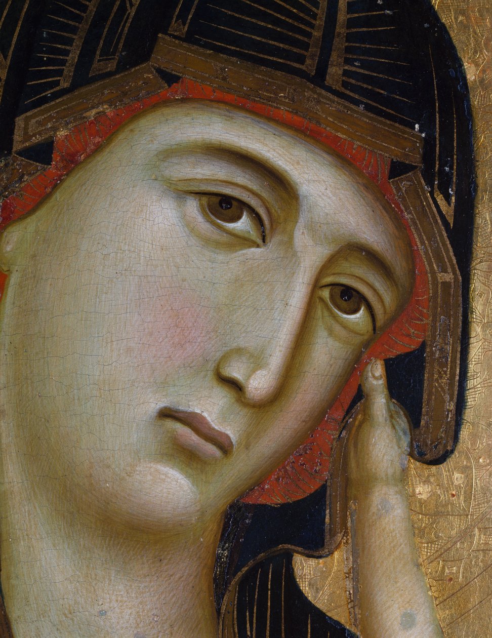 Crevole Madonna door Duccio di Buoninsegna