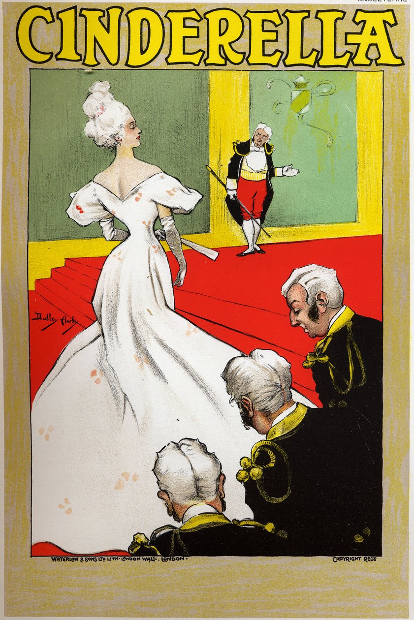 Assepoester door Dudley Hardy