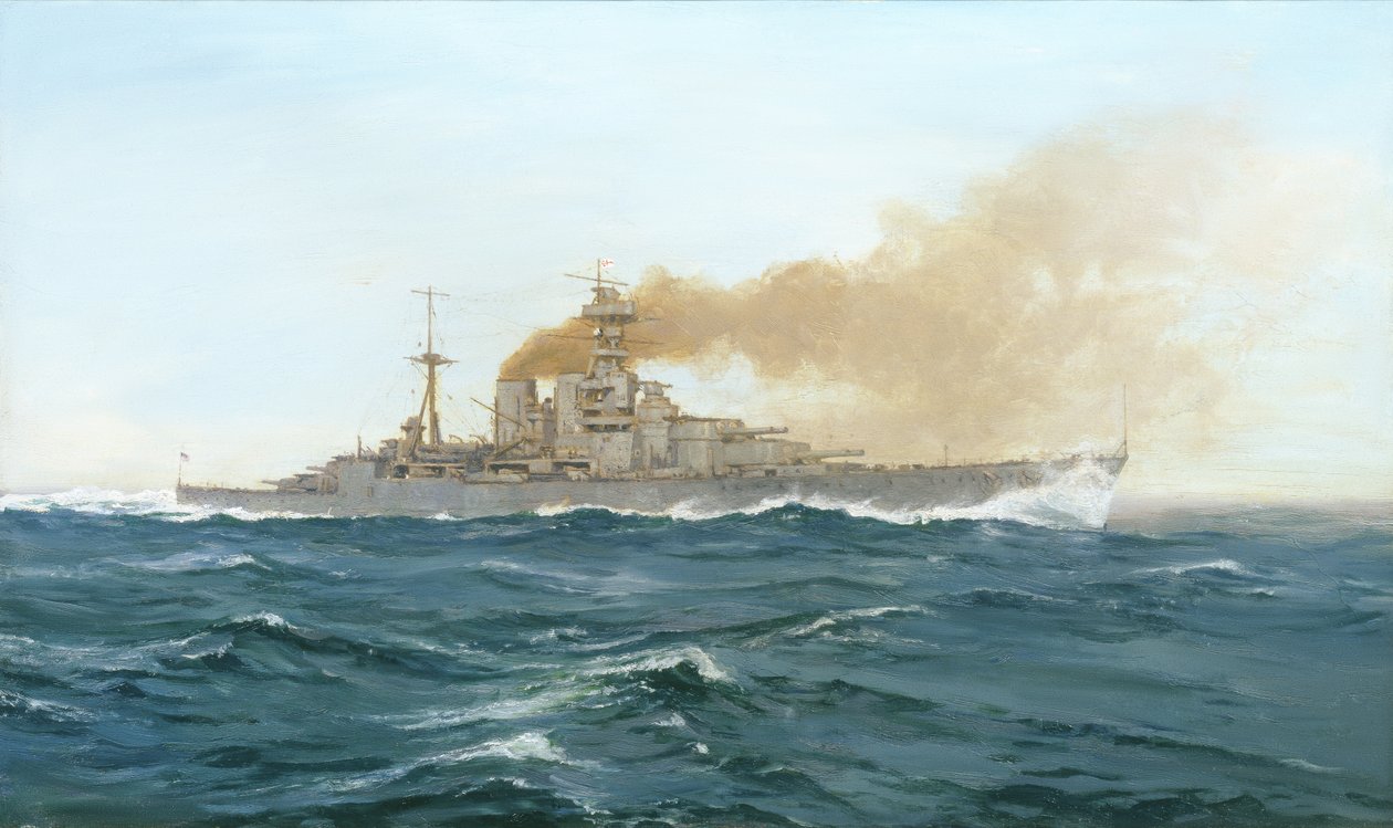 HMS Hood, 1919 door Duff Tollemache