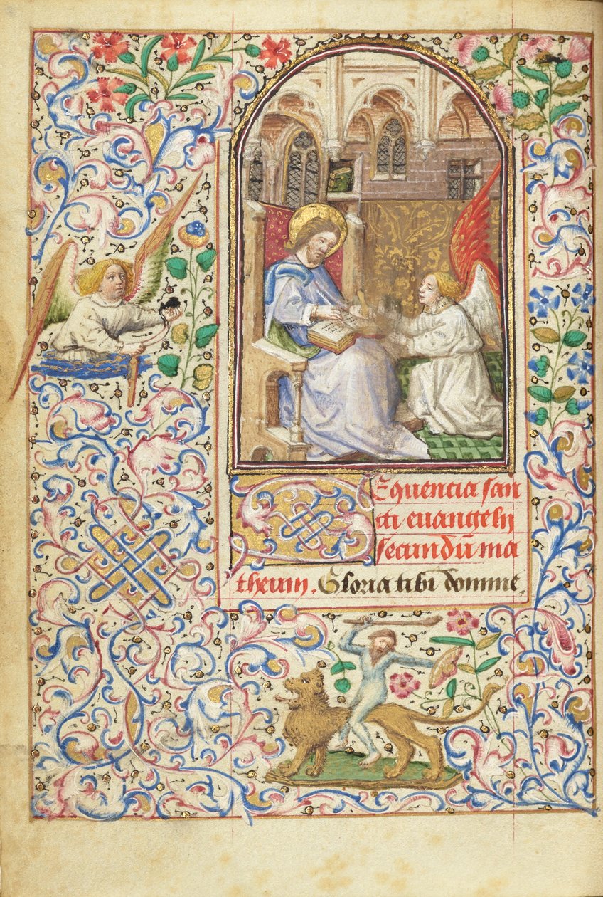 Sint Mattheus door Dunois Master