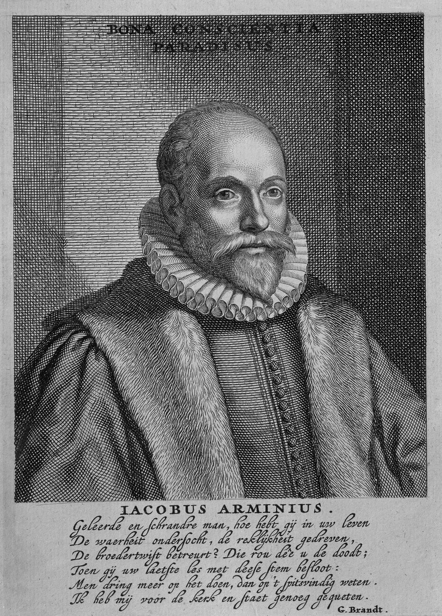 Jacobus Arminius door Dutch School