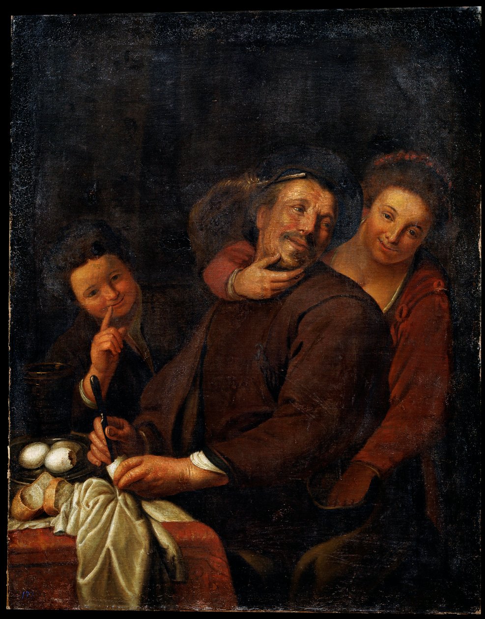 Het Vrolijke Gezelschap, begin 17e eeuw door Dutch Master