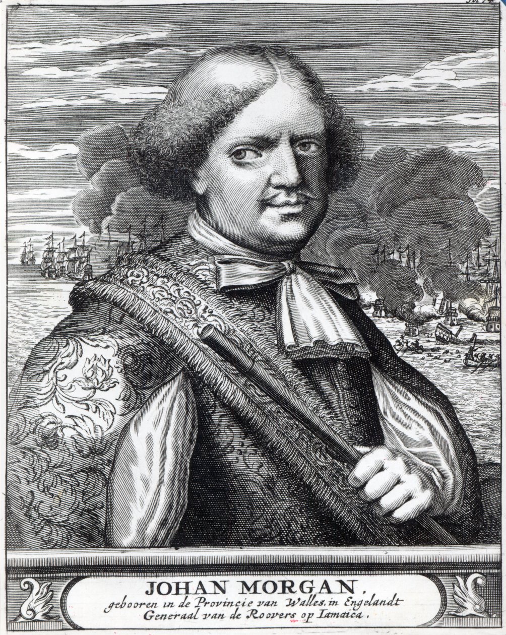 Henry Morgan, 1678 door Dutch School