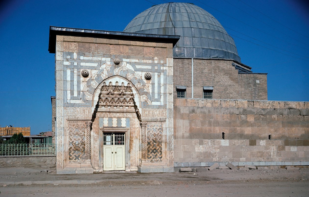 Uitzicht op de islamitische school (ca. 1251) door Dynasty Seljuq